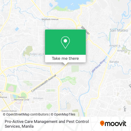 Pro-Active Care Management and Pest Control Services map