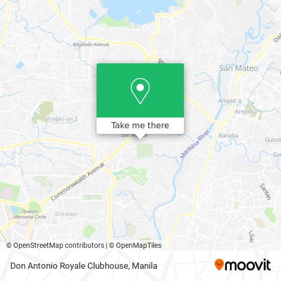 Don Antonio Royale Clubhouse map