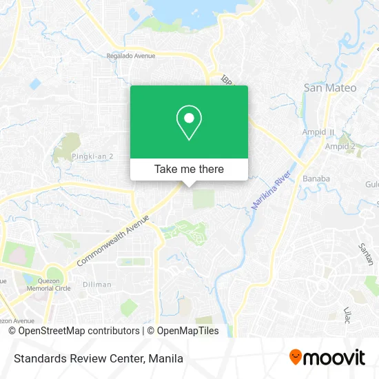 Standards Review Center map