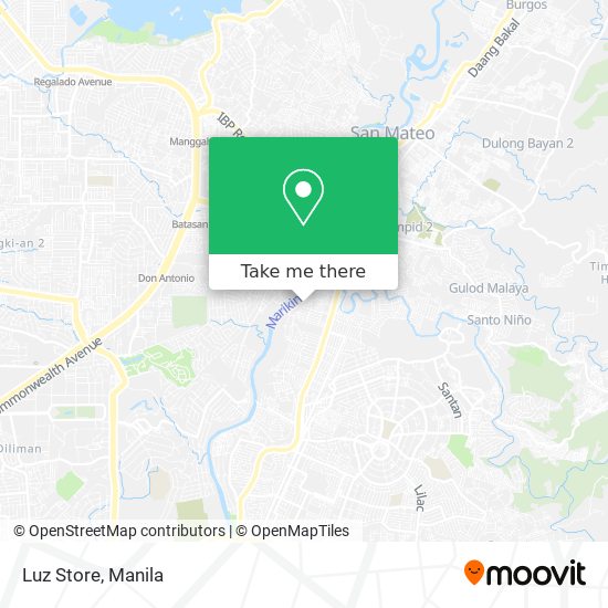 Luz Store map