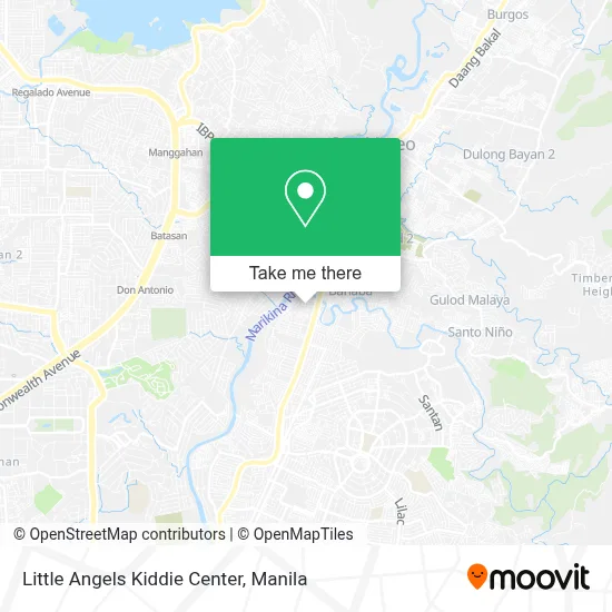 Little Angels Kiddie Center map