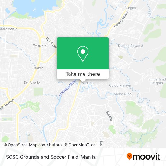 SCSC Grounds and Soccer Field map