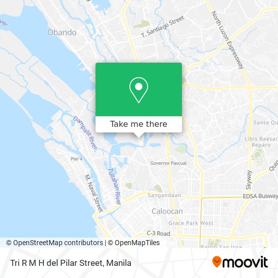 Tri R M H del Pilar Street map