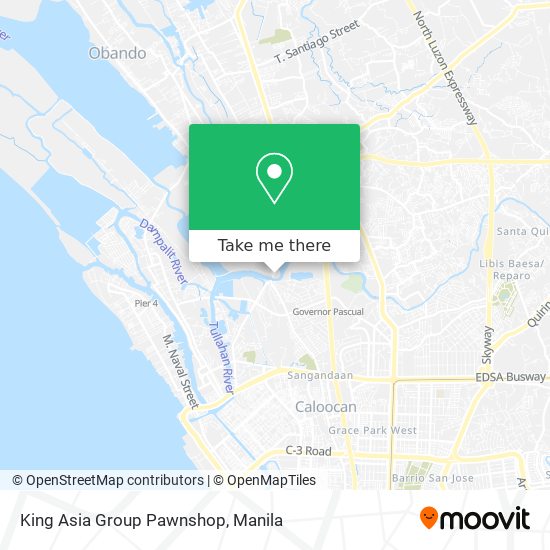 King Asia Group Pawnshop map