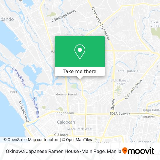 Okinawa Japanese Ramen House -Main Page map