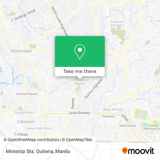 Ministop Sta. Quiteria map