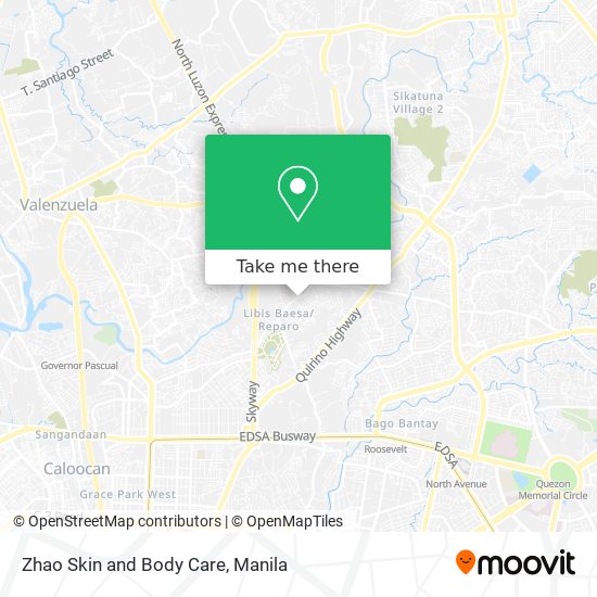 Zhao Skin and Body Care map