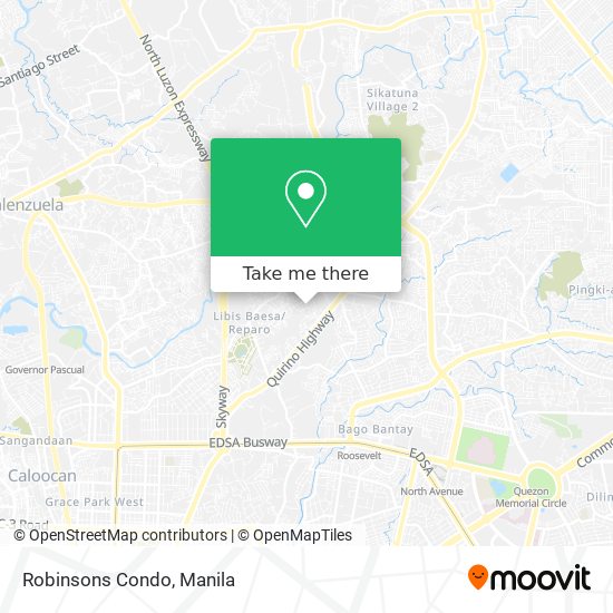 Robinsons Condo map