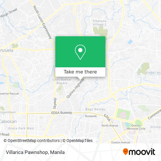 Villarica Pawnshop map