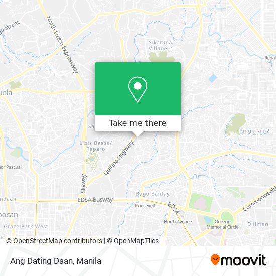 Ang Dating Daan map