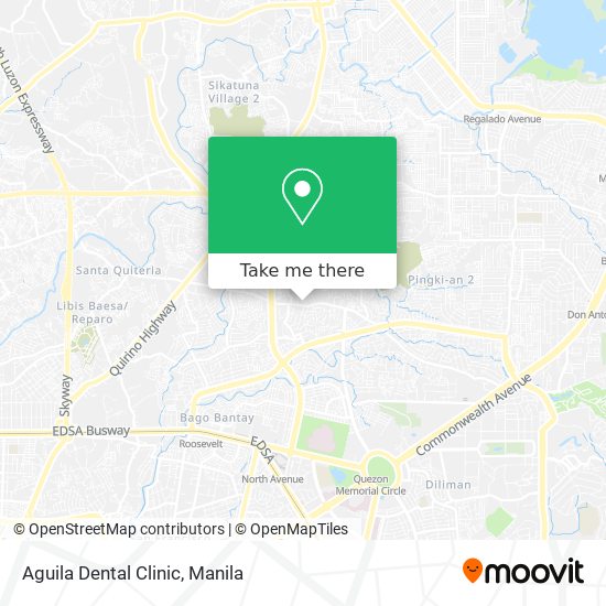 Aguila Dental Clinic map