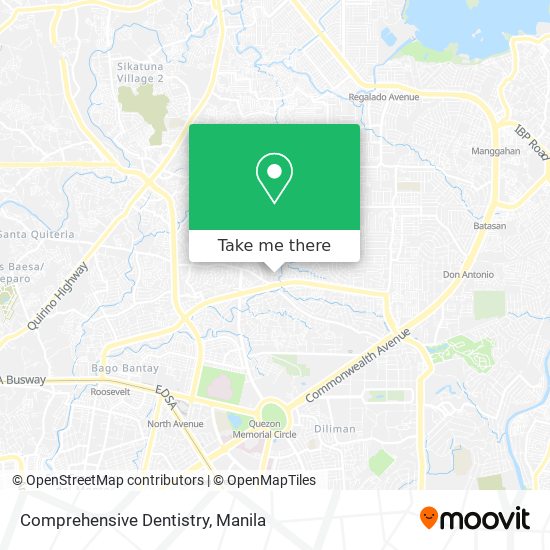 Comprehensive Dentistry map