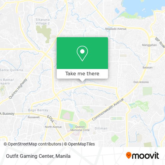 Outfit Gaming Center map