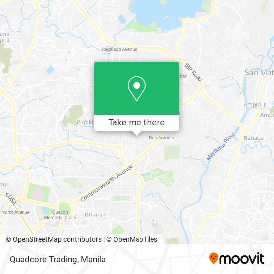 Quadcore Trading map