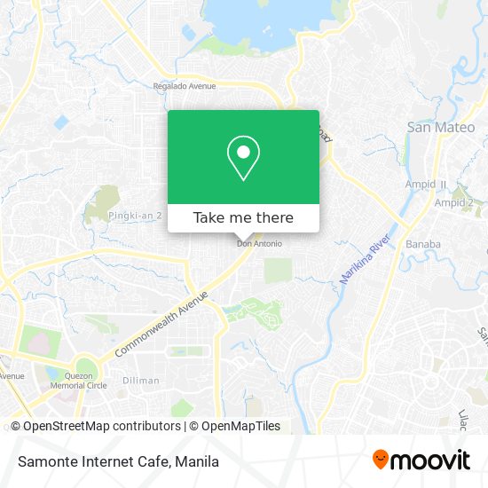 Samonte Internet Cafe map