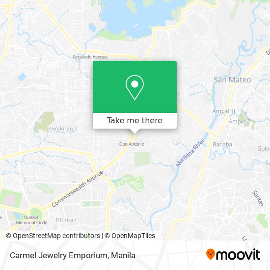 Carmel Jewelry Emporium map