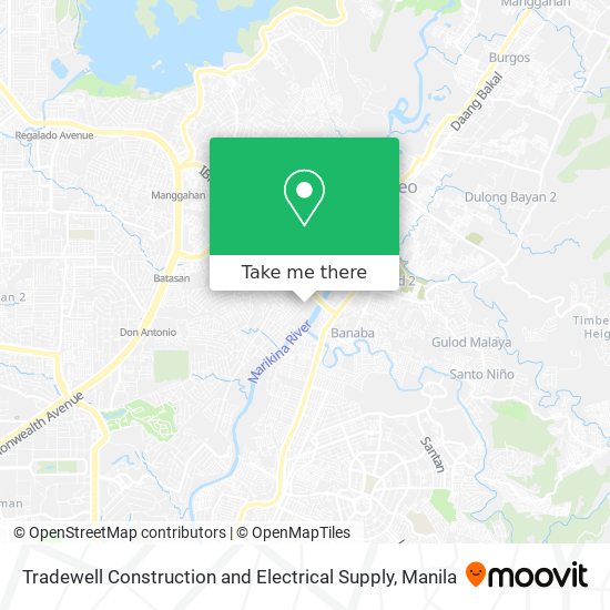 Tradewell Construction and Electrical Supply map