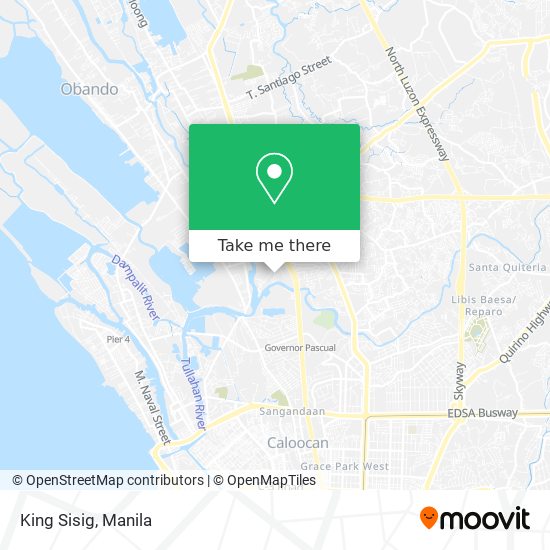 King Sisig map