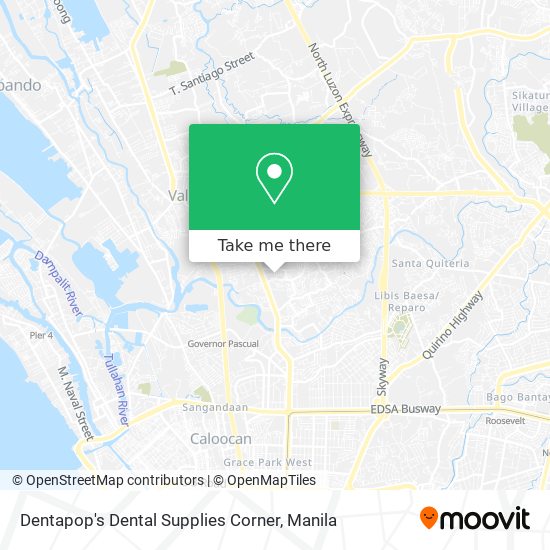 Dentapop's Dental Supplies Corner map