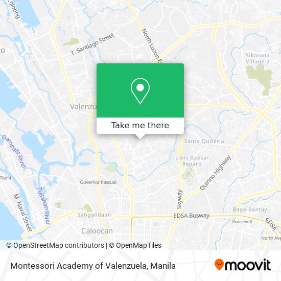 Montessori Academy of Valenzuela map