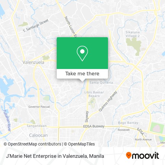 J'Marie Net Enterprise in Valenzuela map