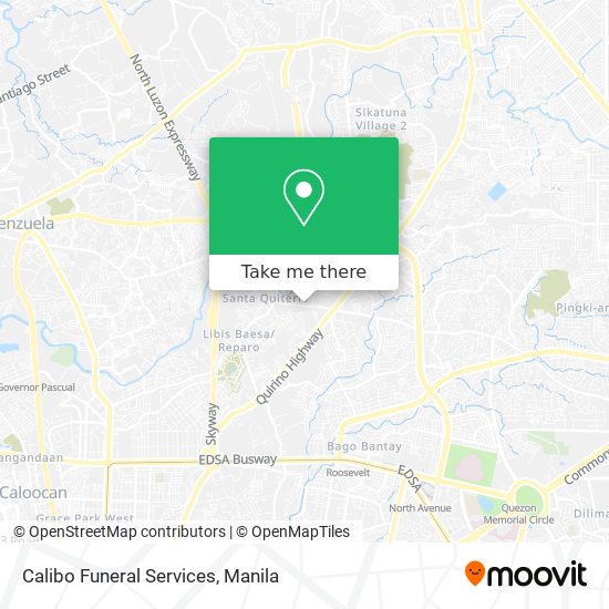 Calibo Funeral Services map