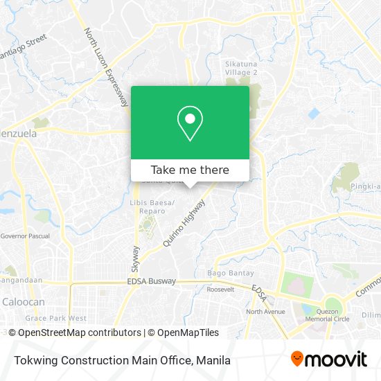 Tokwing Construction Main Office map