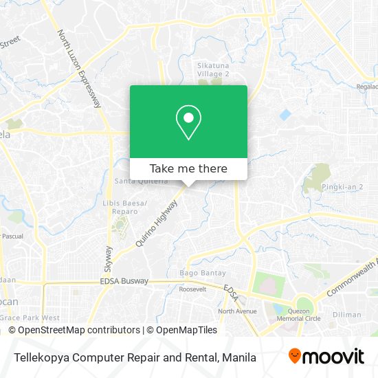 Tellekopya Computer Repair and Rental map