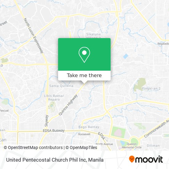 United Pentecostal Church Phil Inc map