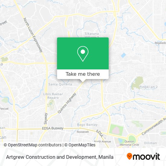 Artgrew Construction and Development map