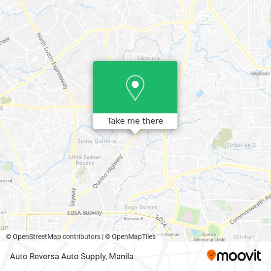 Auto Reversa Auto Supply map