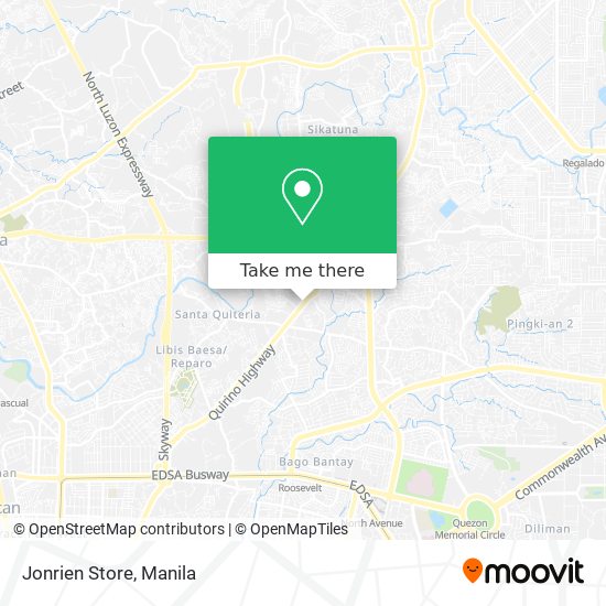 Jonrien Store map