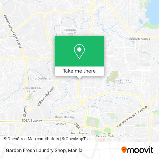 Garden Fresh Laundry Shop map