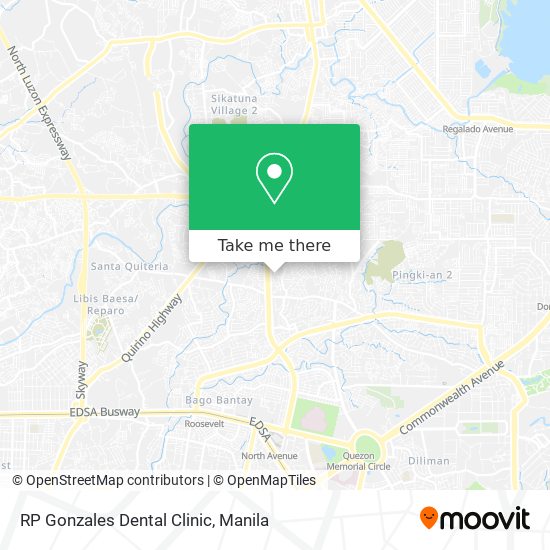 RP Gonzales Dental Clinic map