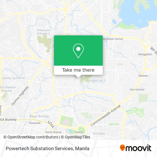 Powertech Substation Services map