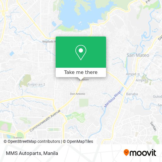 MMS Autoparts map