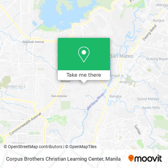 Corpus Brothers Christian Learning Center map