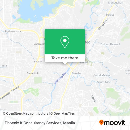 Phoenix It Consultancy Services map