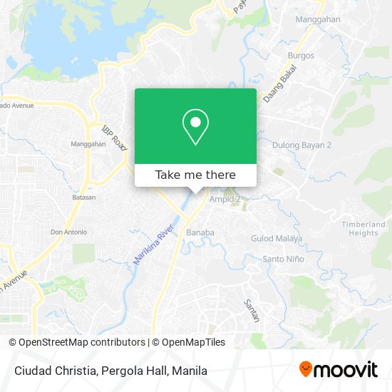 Ciudad Christia, Pergola Hall map