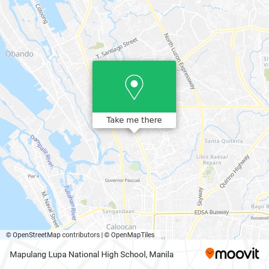 Mapulang Lupa National High School map
