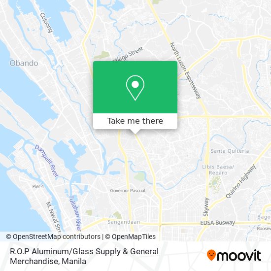 R.O.P Aluminum / Glass Supply & General Merchandise map