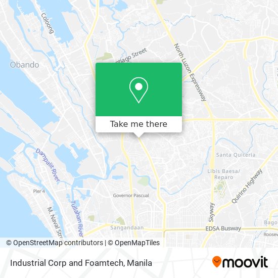 Industrial Corp and Foamtech map