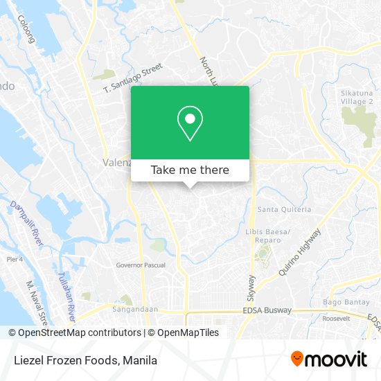 Liezel Frozen Foods map