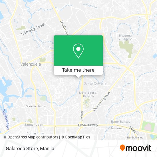 Galarosa Store map