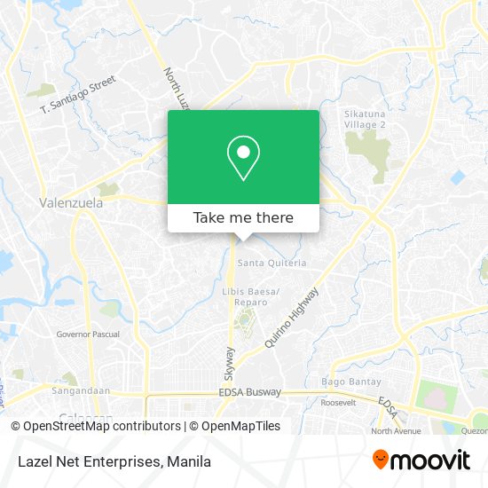 Lazel Net Enterprises map