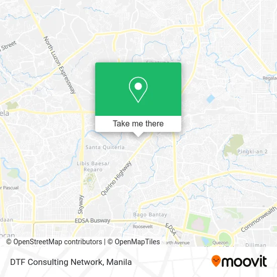 DTF Consulting Network map