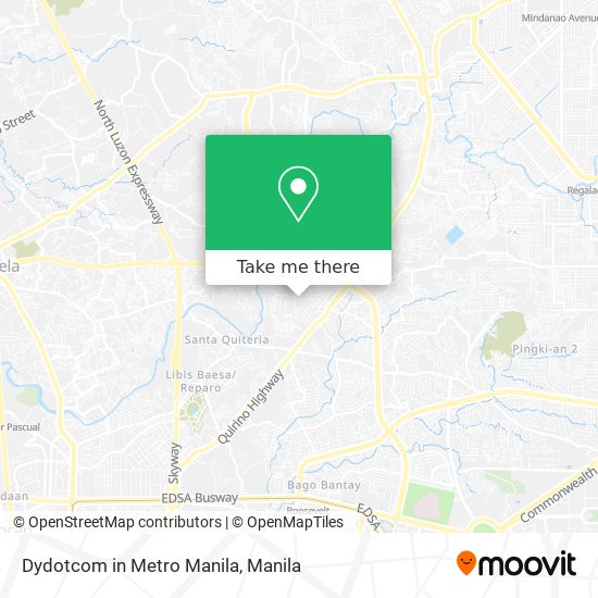 Dydotcom in Metro Manila map