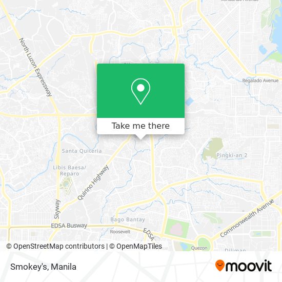 Smokey's map