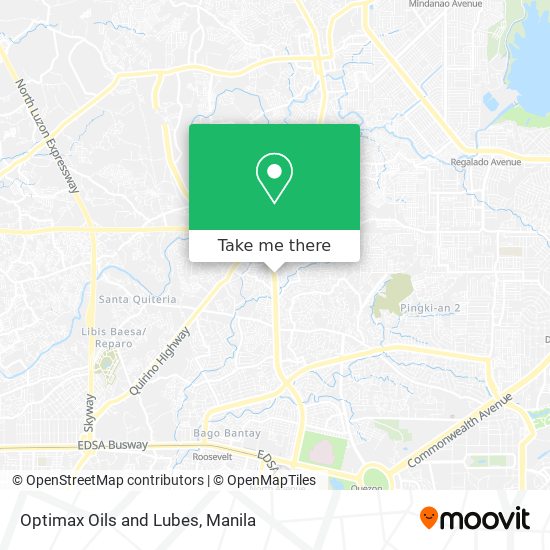 Optimax Oils and Lubes map