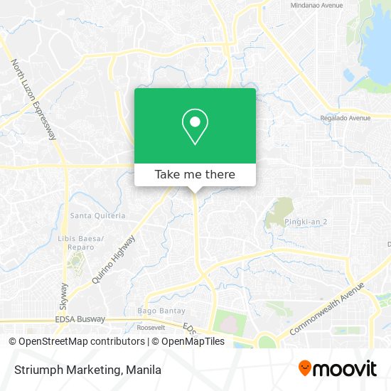 Striumph Marketing map